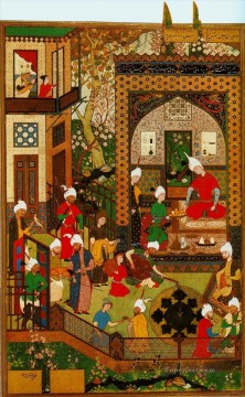 イスラムのミニチュア 17 Oil Paintings